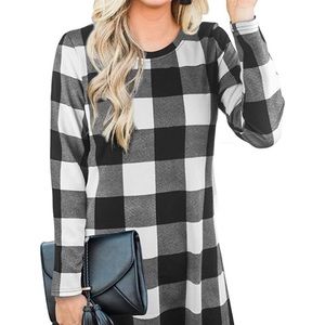 Plaid dress